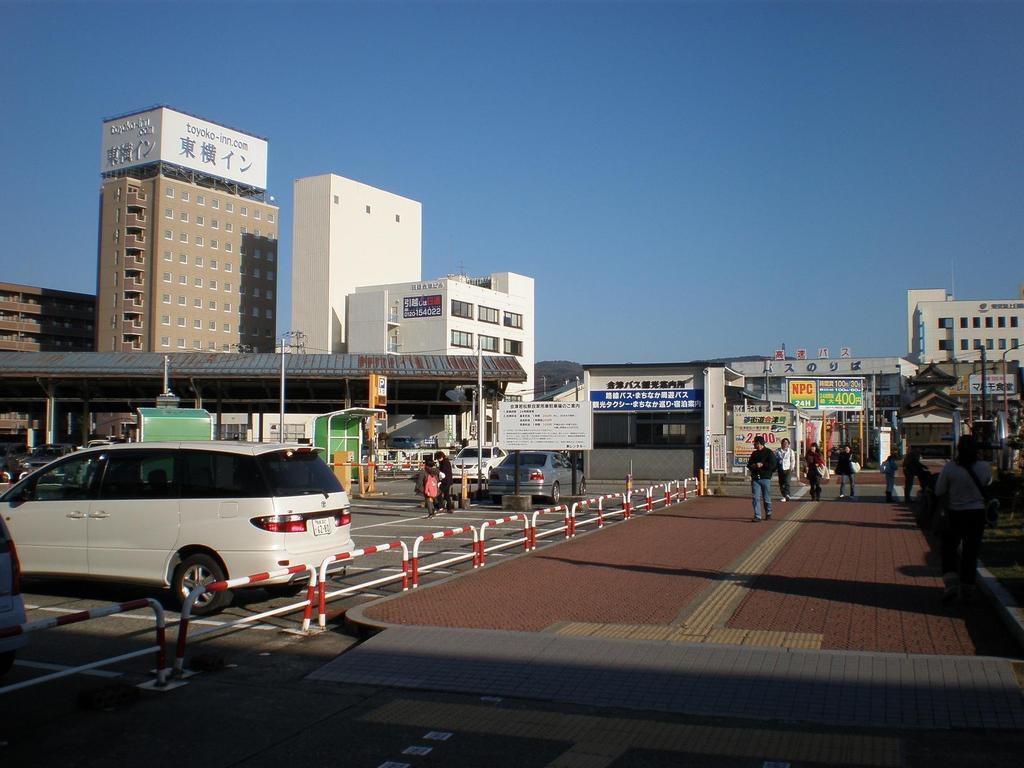 Toyoko Inn Aizuwakamatsu Ekimae Dış mekan fotoğraf